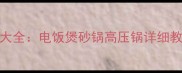 牛腩软烂入味做法大全电饭煲砂锅高压锅详细教程附去腥技巧