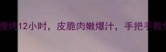 新疆烤全羊秘方炭火慢烤12小时皮脆肉嫩爆汁手把手教你在家复刻地道风味