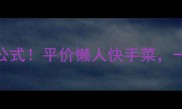 火锅底料炖菜万能公式平价懒人快手菜一锅端出幸福感爆棚