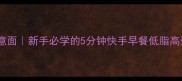 零失败番茄培根意面新手必学的5分钟快手早餐低脂高蛋白减脂餐做法