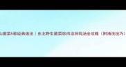 山蕨菜5种经典做法东北野生蕨菜炒肉凉拌炖汤全攻略附清洗技巧