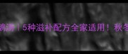 广东老火煲鹅汤5种滋补配方全家适用秋冬养生就喝它