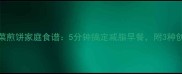 低卡生菜煎饼家庭食谱5分钟搞定减脂早餐附3种创意吃法