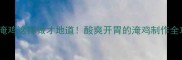 秘方分享家庭版酸辣淹鸡这样做才地道酸爽开胃的淹鸡制作全攻略附详细步骤