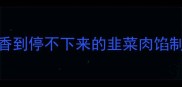 秘制大肉韭菜饺子馅配方香到停不下来的韭菜肉馅制作技巧与零失败包饺子指南