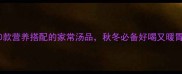 10款营养搭配的家常汤品秋冬必备好喝又暖胃